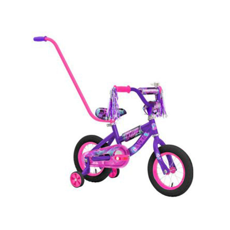 Rower BMX Avoca Neon z rączką dla rodzica 30 cm