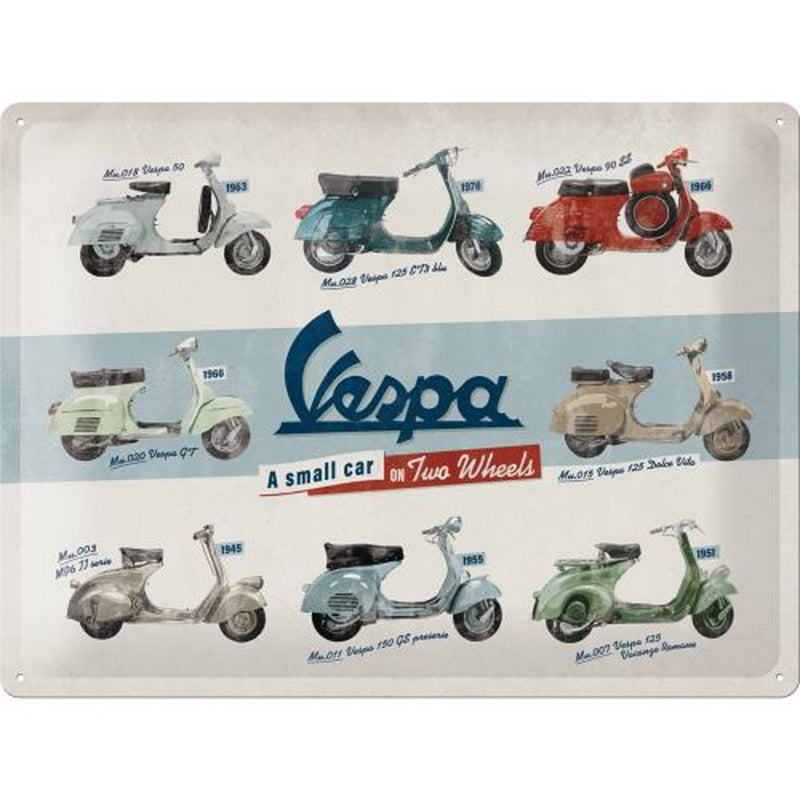 Nostalgic-Art Large Sign Vespa