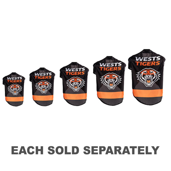 NRL Wests Tigers Pet Jersey