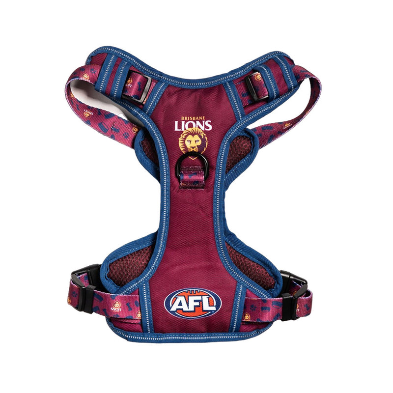 AFL Brisbane Lions Pet Harness