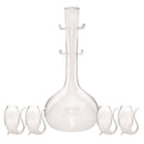 Coyote Decanter and 4 Port Sippers