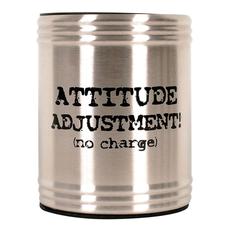 Attitude Adjustment Stainless Steel Stubby Cooler