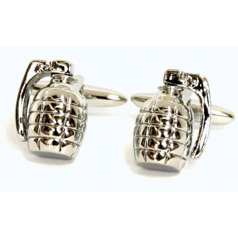 Grenade Button Cufflinks