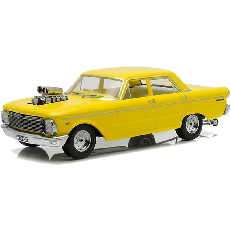 Model samochodu 1965 XP Falcon Sedan z uszczelnionym nadwoziem w skali 1:18