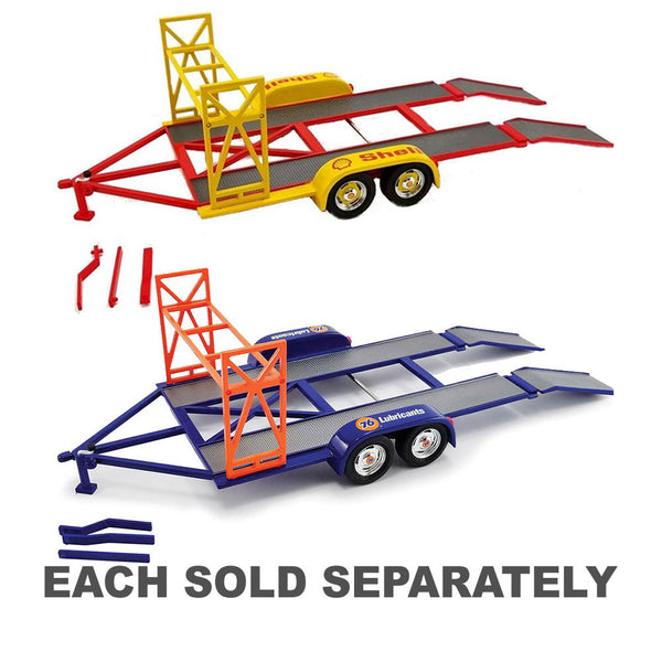 Tandem Car Trailer 1:18 Scale Figure