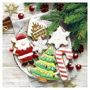 Serwetki śniadaniowe z motywem bożonarodzeniowym