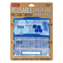 Lniane torebki na przekąski/kanapki Russbe (zestaw 4 szt.)