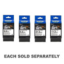 Brother Black on White Heat Shrink Tube