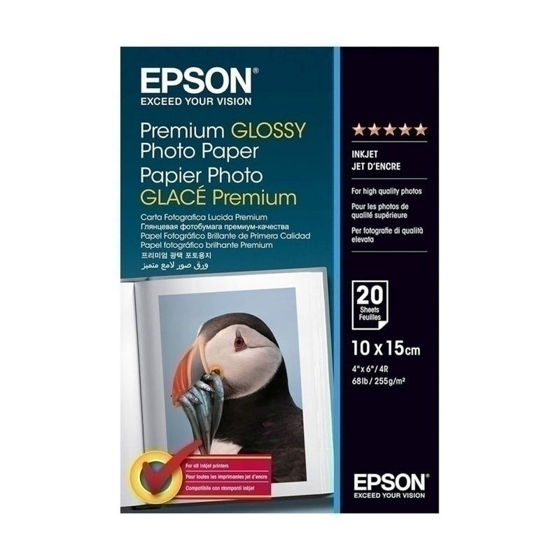 Epson premium błyszczący papier fotograficzny 20pc