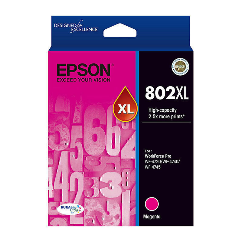 Epson 802xl kasetę atramentową