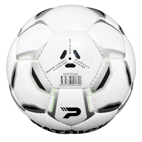 Patrick Equip Futsal Football Size 3 (Silver/Black)