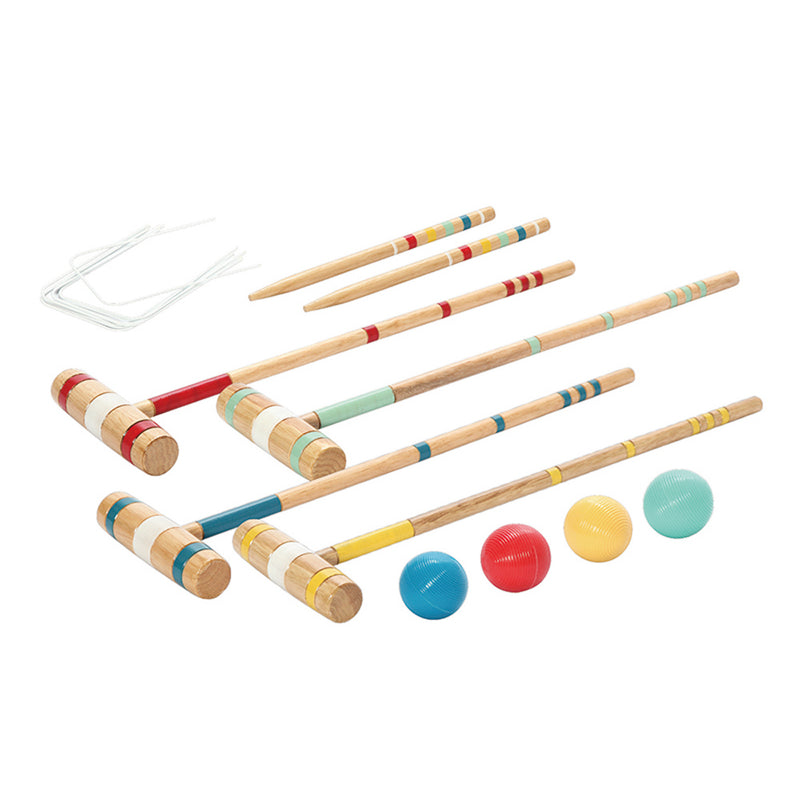 E-Jet Sport 4 Player Croquet Set