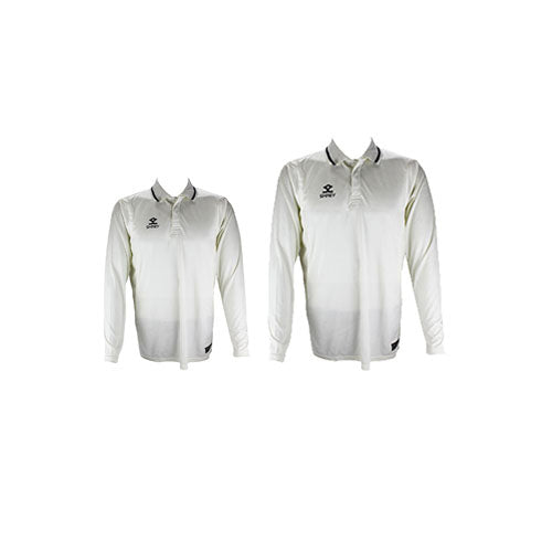 BAS Cricket Long Sleeve Shirt (Cream)
