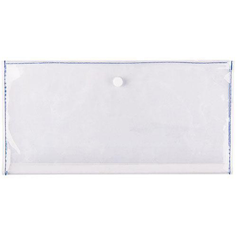 Clear Wallet with Press Stud 5pcs