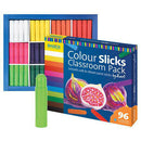 Zart Coloured Slicks Class Pack 96pk