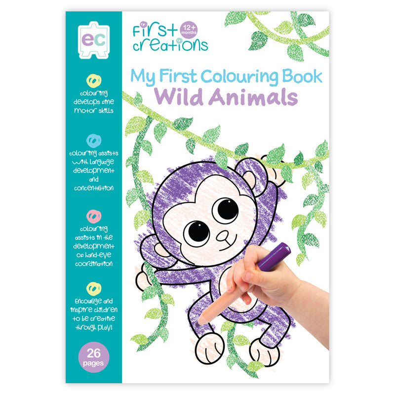 Educational Colours My First Creations Colouring Book