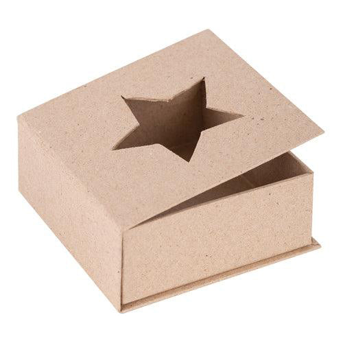 Papier Mache Cut-Out Star Box