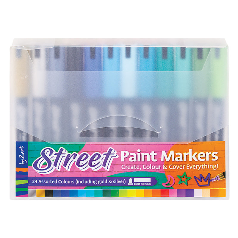 Zart Street Paint Markers 24pcs