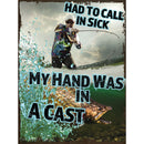 Ciężka stalowa tabliczka blaszana (30x40cm)