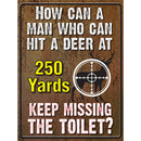 Ciężka stalowa tabliczka blaszana (30x40cm)