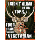 Ciężka stalowa tabliczka blaszana (30x40cm)