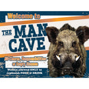 Ciężka stalowa tabliczka blaszana (30x40cm)