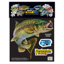 Pstrąg w stylu retro, podwójna łódź Sticka