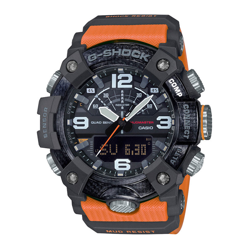 Zegarek Casio G-Shock Mudmaster z czterema czujnikami