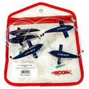 Łańcuszki dla ptaków stokrotka (niebieskie)