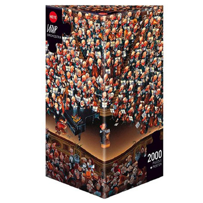 Heye Trójkątne Puzzle Loup 2000szt