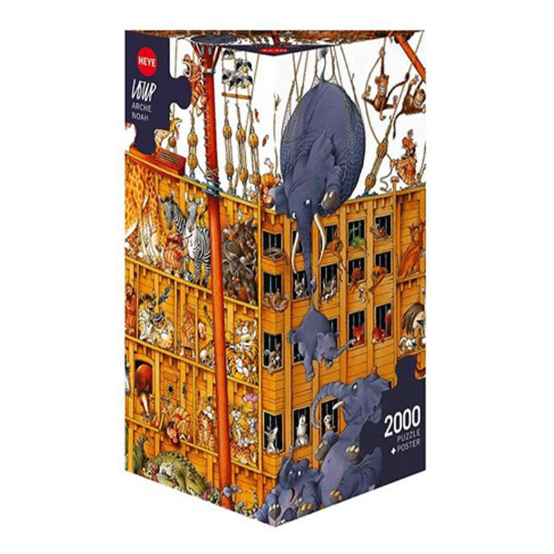 Heye Trójkątne Puzzle Loup 2000szt