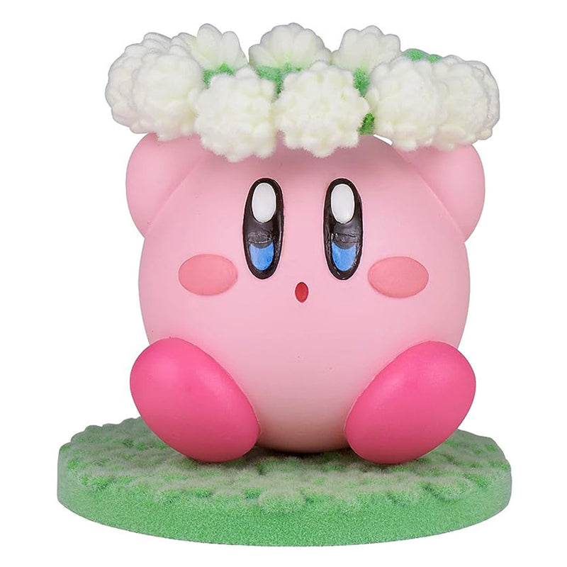 Kirby Fluffy Puffy Mine Zagraj w figurkę kwiatka