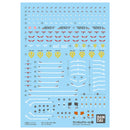 Naklejka na model Bandai w skali 1/144