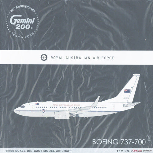 RAAF B737-700S A36-001 1/200 Scale Aircraft Model