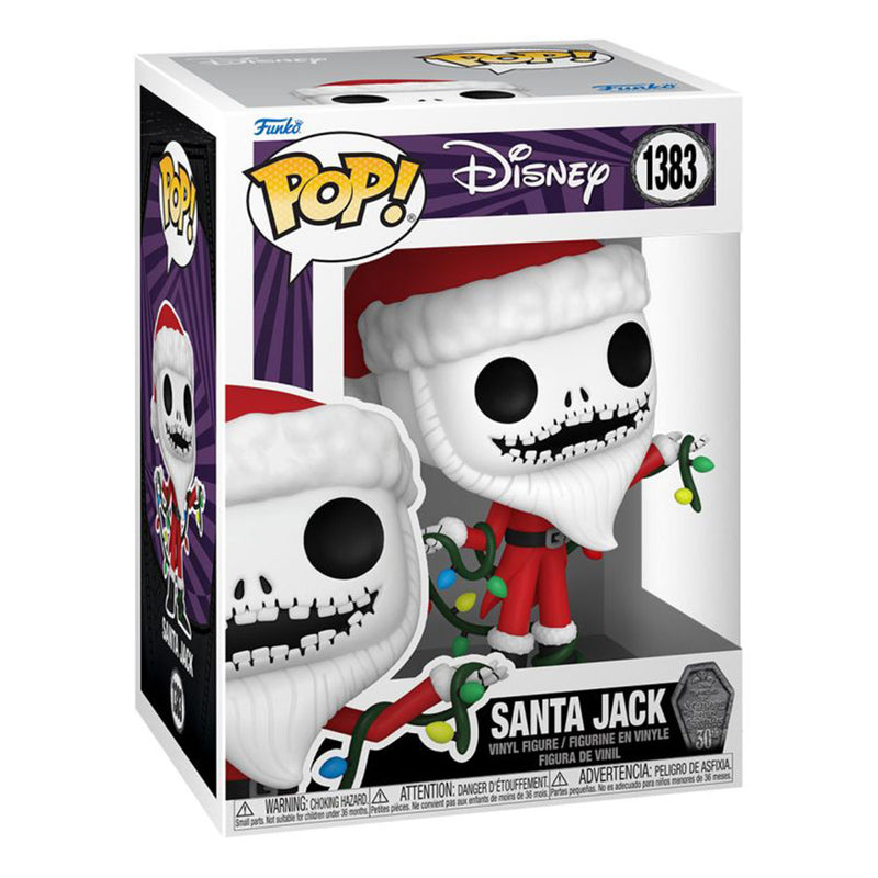 Nightmare Before Christmas 30th Anniv Santa Jack Pop! Vinyl