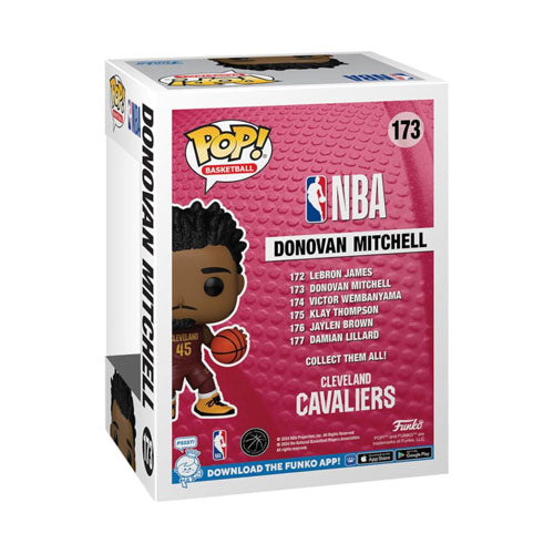 NBA: Cavaliers Donovan Mitchell Pop! Vinyl