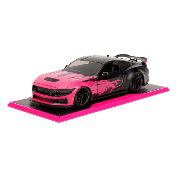 Pink Slips 2024 Ford Mustang Dark Horse 1:24 Diecast Vehicle