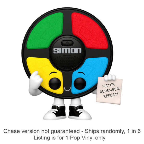 Simon TV Simon Pop! Vinyl Chase Ships 1 in 6