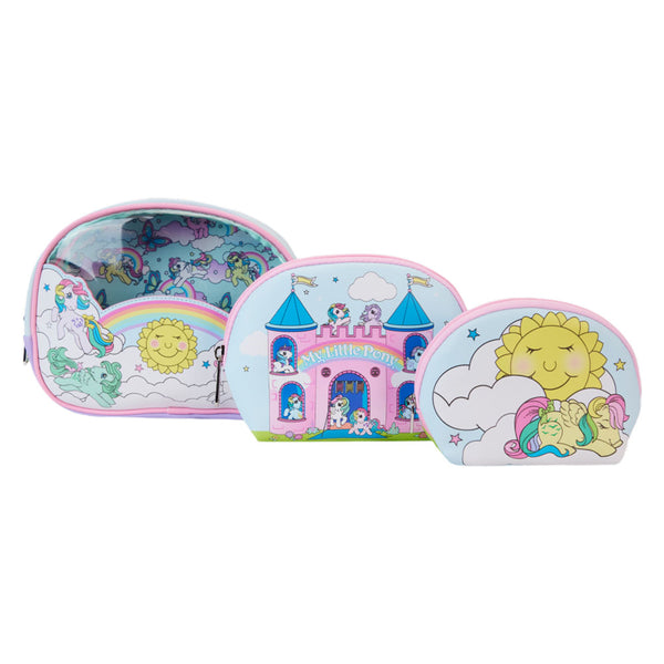 My Little Pony 3-Piece Cosmetic Bag Set