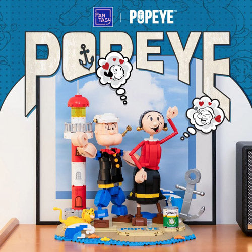 Popeye w/Olive Buildable Figure Set (1209pcs)