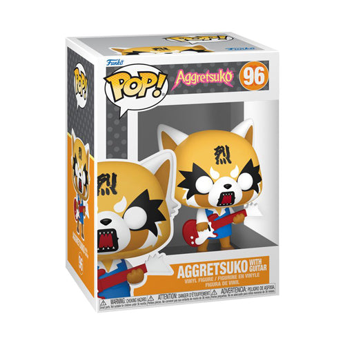 Aggretsuko with Guitar Pop! Vinyl