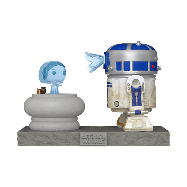 Star Wars R2D2 with Leia Hologram Pop! Deluxe
