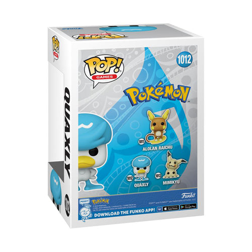 Pokemon Quaxly Pop! Vinyl