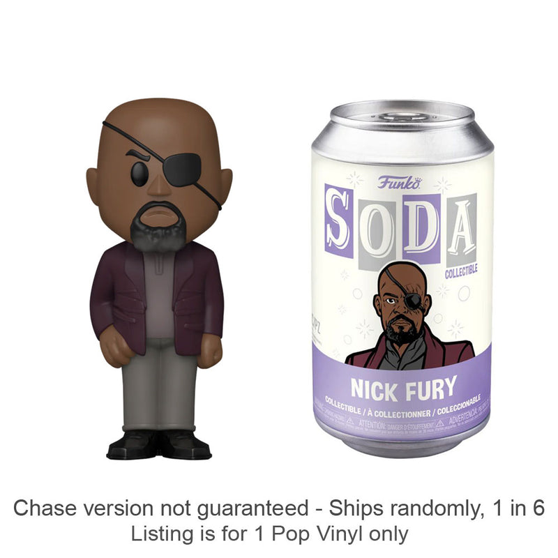 The Marvels (2023) Nick Fury Vinyl Soda