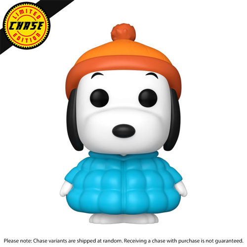 Peanuts Snoopy in Coat US Exclusive Pop! Chase Ships 1 in 6