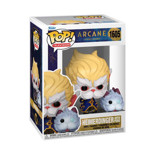 Arcane: League of Legends Heimerdinger with Poro Pop! Vinyl