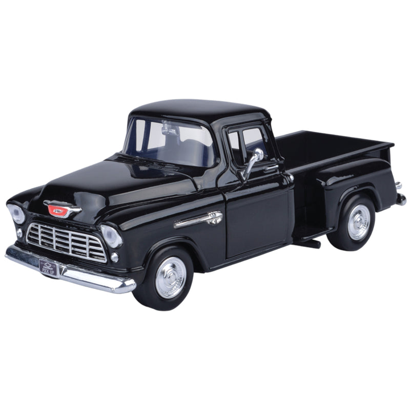 Timeless Legends 1955 Chevy Stepside [Black] 1:24 Diecast