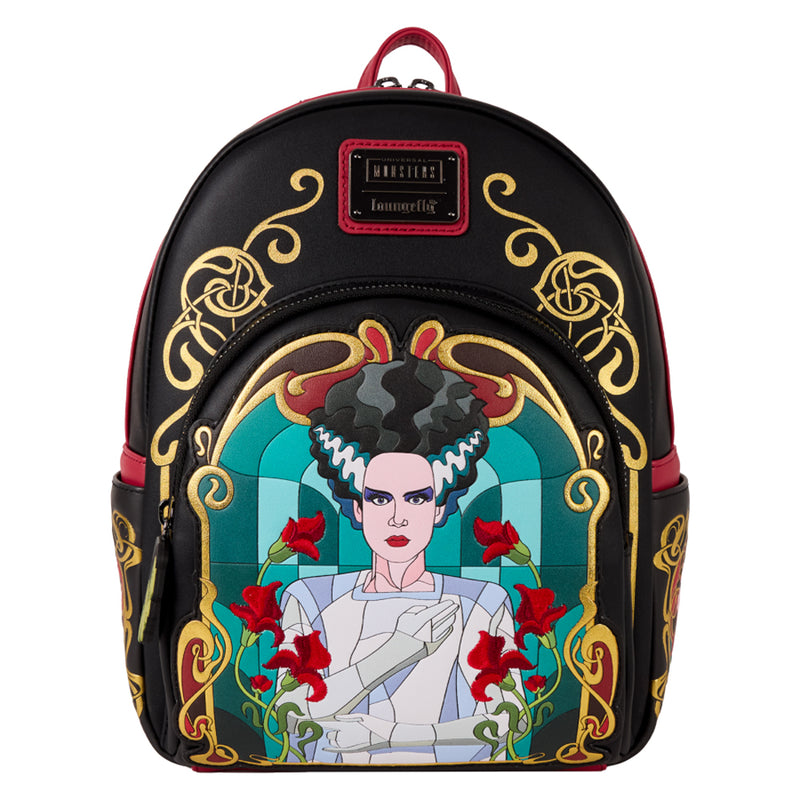 The Bride of Frankenstein Stained Glass Mini Backpack