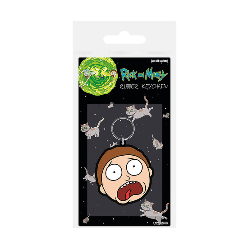 Gumowy brelok do kluczy Rick i Morty