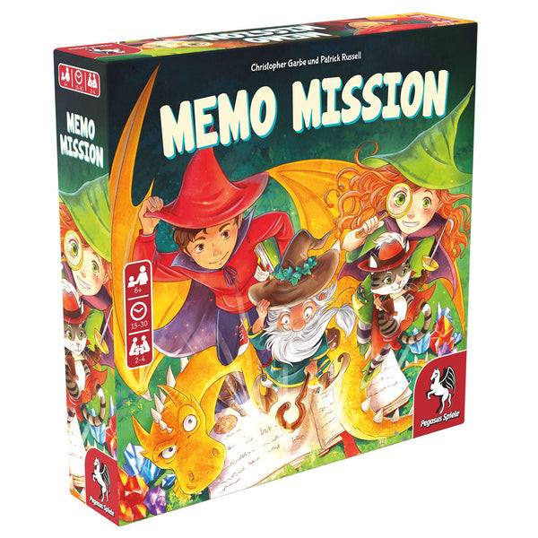 Memo Mission Board Game